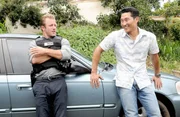 Ermitteln in einem neuen Fall: Danny (Scott Caan, l.) und Chin (Daniel Dae Kim, r.) ... Ermitteln in einem neuen Fall: Danny (Scott Caan, l.) und Chin (Daniel Dae Kim, r.) ...