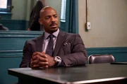 LAW & ORDER -- "Camouflage" Episode 22001 -- Pictured: Mehcad Brooks as Det. Jalen Shaw -- (Photo by: Michael Greenberg/NBC)