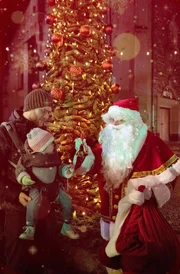 Impressionen vom Rüdesheimer Weihnachtsmarkt.