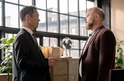 Jeffrey Donovan as Detective Frank Cosgrove and Adam Smith Jr. as Kevin Marquette(r.)