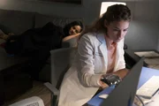 "Graveyard Shift" Episode 211 -- Pictured: Rachel DiPillo as Sarah Reese "Graveyard Shift" Episode 211 -- Pictured: Rachel DiPillo as Sarah Reese