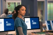 -- "CTRL ALT" Episode 219 -- Pictured: Yaya DaCosta as April Sexton -- (Photo by: Elizabeth Sisson/NBC)
