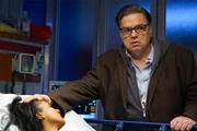 Pictured: (l-r) Mekia Cox as Robin Charles, Oliver Platt as Daniel Charles