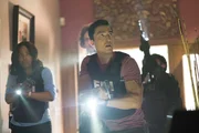 L-R: Aisha Tyler as Dr. Tara Lewis, Daniel Henney as Matt Simmons.