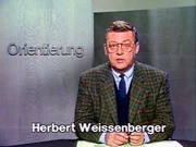 Herbert Weissenberger moderiert das Religionsmagazin Orientieriung in den 80er-Jahren. Herbert Weissenberger moderiert das Religionsmagazin Orientieriung in den 80er-Jahren.