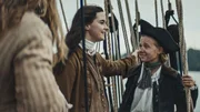 Trio Infernale: Rackham (l.), Bonny (M.) und Read (r.) machen in ihrer kurzen Piratenkarriere die Karibik unsicher.