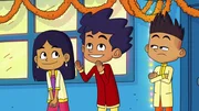 v.li.: Jasmine, Sammy, Raj