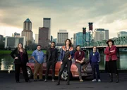 Camryn Manheim (Lieutenant Cosgrove), Adrian Martinez (Tookie Alvarez), Michael Ealy (Detective Miles Hoffman), Cobie Smulders (Dex Parios), Jake Johnson (Grey McConnell), Cole Sibus (Ansel Parios), Tantoo Cardinal (Sue Lynn Blackbird). Camryn Manheim (Lieutenant Cosgrove), Adrian Martinez (Tookie Alvarez), Michael Ealy (Detective Miles Hoffman), Cobie Smulders (Dex Parios), Jake Johnson (Grey McConnell), Cole Sibus (Ansel Parios), Tantoo Cardinal (Sue Lynn Blackbird).