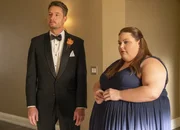 Kevin Pearson (Justin Hartley, l.); Kate Pearson (Chrissy Metz, r.)