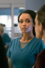 -- "CTRL ALT" Episode 219 -- Pictured: Yaya DaCosta as April Sexton -- (Photo by: Elizabeth Sisson/NBC)