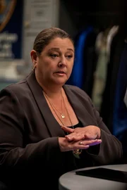 LAW & ORDER -- "Camouflage" Episode 22001 -- Pictured: Camryn Manheim as Lt. Kate Dixon -- (Photo by: Zach Dilgard/NBC)