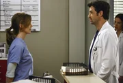 Wissen nicht, ob sie noch ein Paar sind: Meredith (Ellen Pompeo, l.) und Derek (Patrick Dempsey, r.) ...