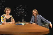 Sternstunde Philosophie &laquo;Schmerz geh&ouml;rt zum guten Leben&raquo; Marlen Reusser, Radweltmeisterin, mit Moderatorin Barbara Bleisch