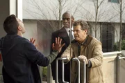 A man suddenly dies in an office building. The CDC finds out that it must be a virus and quarantines everyone. Now it's up to Walter (John Noble, center) and Broyles (Lance Reddick, left) to save the lives of the people in the building ... A man suddenly dies in an office building. The CDC finds out that it must be a virus and quarantines everyone. Now it's up to Walter (John Noble, center) and Broyles (Lance Reddick, left) to save the lives of the people in the building ...