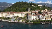 Bellagio, die Perle des Comer Sees. Das St&auml;dtchen liegt an der Spitze einer gr&uuml;nen Halbinsel.