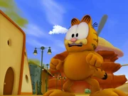 Die Mäuse sind begeistert von einem Vergnügungspark, der vollständig aus Käse besteht und überreden Garfield, sie dort einzuschmuggeln.