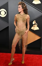 Los Angeles, 5. Februar 2024: Miley Cyrus bei der 66. Grammy-Verleihung in der Crypto.com Arena.