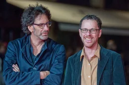 Joel (li.) und Ethan (re.) Coen, bekannt als Coen-Br&uuml;der, bei einer Vorf&uuml;hrung ihres Films &bdquo;Inside Llewyn Davis&ldquo;