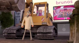 Bruderkrieg! Der geldgierige Bruno Hampus (r.), Besitzer einer modernen Backfabrik, will mit allen Mitteln die alteingesessene Konditorei seines Bruders Theo Hampus (l.) dem Erdboden gleich machen.