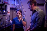 l-r: L: Hana Li (Jing Lusi), Dr. Matthew Nolan (Richard Armitage)