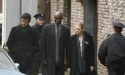 L-R: Peter Bishop (Joshua Jackson), Phillip Broyles (Lance Reddick), Olivia Dunham(Anna Torv)