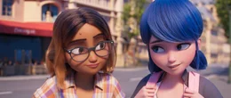 L-R: Alya C&eacute;saire und Ladybug
