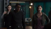 Nia Nal (Nicole Maines); Hank Henshaw (David Harewood); Alex Danvers (Chyler Leigh)