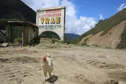 Vrae Valley, Peru: The Vrae Valley Sign, the Coca capital.