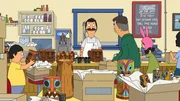 Ist es bereits zu spät, als Gene (l.), Bob (2.v.l.) und Louise (r.) erkennen, wie Warren (2.v.r.) den Laden umgestalten will? Ist es bereits zu spät, als Gene (l.), Bob (2.v.l.) und Louise (r.) erkennen, wie Warren (2.v.r.) den Laden umgestalten will?