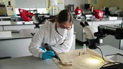 Der Hadrianswall in Nordengland ist das größte Bauwerk des Römischen Reichs. Er verlief von Küste zu Küste und spaltete Großbritannien in zwei Teile.; Archäologen untersuchen die verborgene Geschichte der Mauer und stoßen dabei auf ehemalige Verteidigungsanlagen. Der Hadrianswall in Nordengland ist das größte Bauwerk des Römischen Reichs. Er verlief von Küste zu Küste und spaltete Großbritannien in zwei Teile.; Archäologen untersuchen die verborgene Geschichte der Mauer und stoßen dabei auf ehemalige Verteidigungsanlagen.