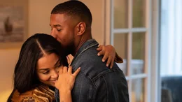 Pam Kelly (Lauren London, l.); John Kelly (Michael B. Jordan, r.)