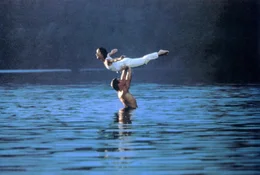 &Uuml;ben f&uuml;r den gro&szlig;en Abend: Frances (Jennifer Grey) und Johnny (Patrick Swayze).
