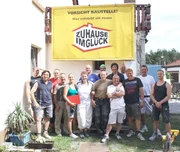 Das Handwerkerteam von Zuhause im Gl&uuml;ck mit John und Eva