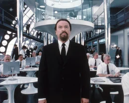 Das Oberhaupt der 'Men in Black': Zed (Rip Torn) ...