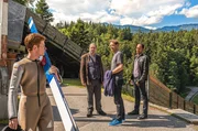 Rupert gibt einen Hinweis zu dem Verh&auml;ltnis, das der Trainer zur Ermordeten hatte. Von links: Rupert Dunz (Leon Seidel), Benedikt Beissl (Andreas Giebel), Tobias Koller (Jochen Paletschek), Jerry Paulsen (Peter Marton).