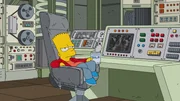 Bart st&uuml;rzt im Wald in einen geheimnisvollen Schacht, aus dem er sich nicht befreien kann. Er stellt fest, dass es sich um eine geheime Raketenbasis handelt ...