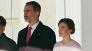 K&ouml;nig Felipe VI. von Spanien und K&ouml;nigin Letizia von Spanien empfangen Staatsbesuch aus China.