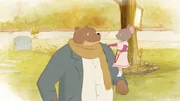 Ernest und Celestine bringen das Diebesgut wieder an seinen Platz, das die Grüne Maus gestohlen hat. Ernest und Celestine bringen das Diebesgut wieder an seinen Platz, das die Grüne Maus gestohlen hat.