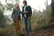 LA BREA -- "Pilot" -- Pictured: (l-r) Natalie Zea as Eve Harris, Jack Martin as Josh Harris LA BREA -- "Pilot" -- Pictured: (l-r) Natalie Zea as Eve Harris, Jack Martin as Josh Harris