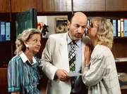 Corinna Genest, Manfred Krug und Diana Körner.