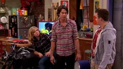 L-R: Sam Puckett (Jennette McCurdy), Spencer Shay (Jerry Trainor), Gibby (Noah Munck)