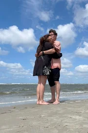 Gro&szlig;e Pl&auml;ne: Ihren Traum, doch noch die Welt zu bereisen, haben Maike und Dirk noch nicht aufgegeben.