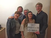 V.l.: Sigrid, Oliver, J&uuml;rgen, Sanja und Gastgeber Chris.