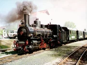 Stützender Lokomotive des Typs Mh. Stützender Lokomotive des Typs Mh.