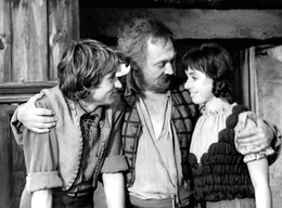V.l.n.r.: Jacob (Matthias G&uuml;nther), Meister Hans R&ouml;ckle (Rolf Hoppe) und Luisa (Simone v. Zglinicki)