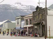 Die Goldsucherstadt Skagway. Die Goldsucherstadt Skagway.