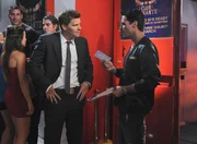 Seeley Booth (David Boreanaz, l.); Terror (Antonio Sabato Jr., r.)