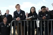 (v.l.n.r.) Matty Webber (Meredith Eaton); Angus MacGyver (Lucas Till); Riley Davis (Tristin Mays); Wilt Bozer (Justin Hires)