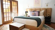 Brock and Colleen DeBoer's bedroom after renovation, as seen on Down Home Fab, Season 3. Brock and Colleen DeBoer's bedroom after renovation, as seen on Down Home Fab, Season 3.