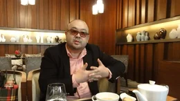 Kim Jong Nam, Sohn des ehemals amtierenden nordkoreanischen Pr&auml;sidenten, bei einem Treffen mit Yoji Gomi.